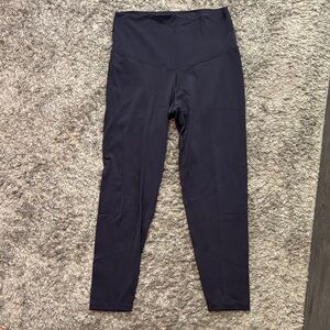 Aerie Chill Play Move Navy Leggings